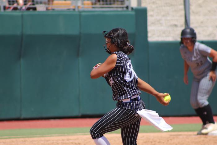 Santa Gertrudis Academy Grandview 3A UIL state semifinals Texas softball playoffs 053123 Andrew McCulloch 63